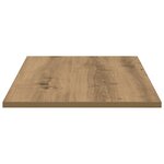vidaXL Planche d'étagère à livres 4 Pièces Marron 100 x 40 x 1.5cm