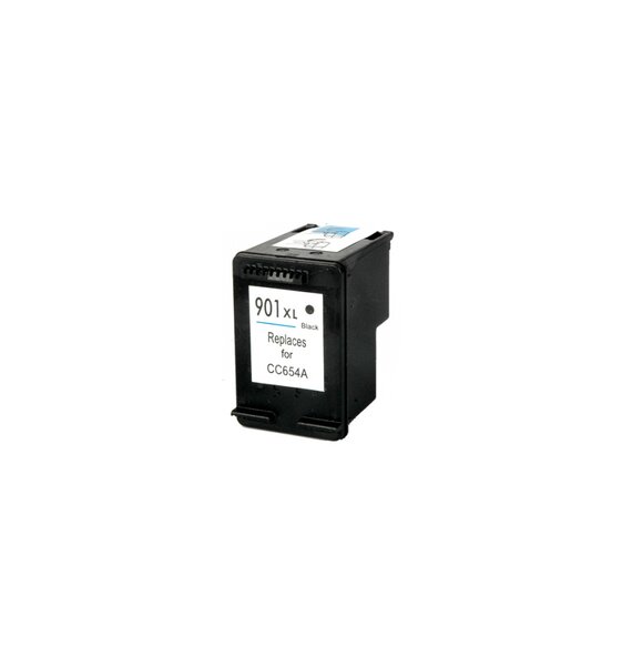HP CC654EE / 901XL Jet d'Encre Noir(e) Remanufacturé