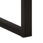 vidaXL Table d'appoint multicolore 35x35x50cm bois massif récupération