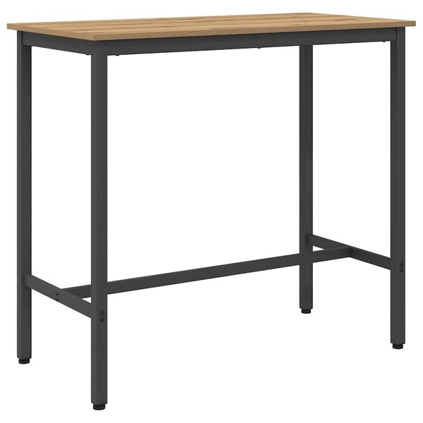 vidaXL table Chêne artisanal 100 x 50 x 90 5 cm