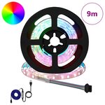 vidaXL Bande LED 12 Pièces Noir et Transparent 750 mm Cuivre et plastique