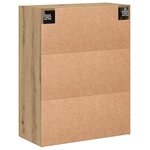 vidaXL Buffet chêne artisanal 69 5x34x90 cm bois d'ingénierie