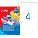 400 Étiquettes Laser Pet Blc105X148 5