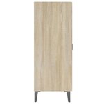vidaXL Buffet chêne sonoma 69 5x34x90 cm bois d'ingénierie