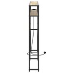 vidaXL Tête de lit de rangement Chêne sonoma 135 cm Bois d'ingénierie