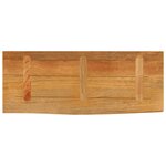 vidaXL Dessus de table à bord vivant 90x20x2 5 cm bois massif manguier