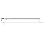 vidaXL Auvent Rétractable with Manuel 500 × 300 cm Multicolore