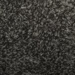 vidaXL Tapis ISTAN à poils longs aspect brillant anthracite Ø 100 cm