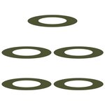 VidaXL Pot de fleur vert olive Vert olive Céramique Grand