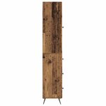 vidaXL Ensemble de Meubles 2 Pièces Bois ancien 34 5 x 34 5 x 90 cm