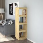 vidaXL Bibliothèque/Séparateur de pièce 40x35x135 cm pin massif