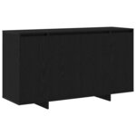 vidaXL Buffet Chêne noir 135 x 41 x 75 cm Bois d'ingénierie