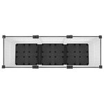 vidaXL Lit surélevé 120x40x38 cm Polypropylène