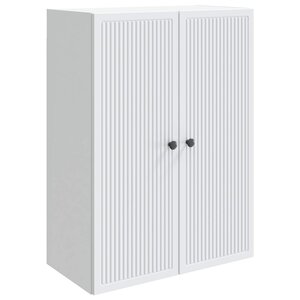 vidaXL Armoire Murale Blanc 66 x 34 5 x 90 cm Bois d'ingénierie