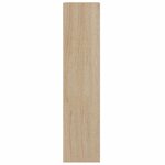 vidaXL Armoire à chaussures Chêne sonoma 63x24x103cm Bois d'ingénierie