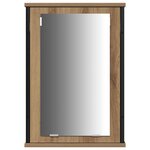 vidaXL Ensemble de mobilier de salle de bain 3 Pièces chêne artisanal