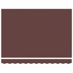 vidaXL Auvent Rétractable Marron 350x250 cm tissu