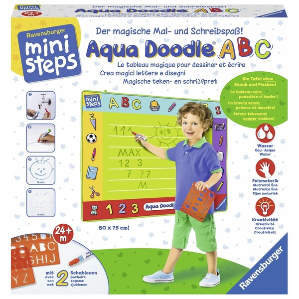 Ravensburger 04496 - Aqua Doodle Le tableau magique pour dessiner et écrire