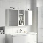 vidaXL Ensemble de Meubles de Salle de Bain 3 Pièces 116 x 16 x 62 5 cm