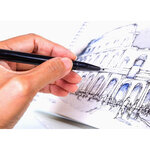 Stylo feutre Sign Pen S 520, ocre PENTEL ARTS