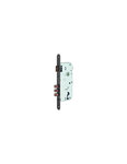 THIRARD - Boitier de serrure encastrable à cylindre pour porte d'entrée  axe 50mm  entraxe 85mm  bouts ronds  chrome