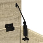 vidaXL Boîte de rangement chêne sonoma 30x35x35 cm bois d'ingénierie