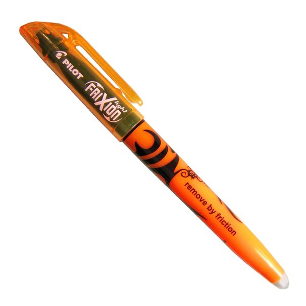 Surligneur FRIXION light pointe biseautée 3 8 mm Orange PILOT