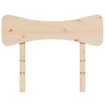 vidaXL Tête de lit 90 cm bois massif de pin