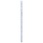 vidaXL Films pour fenêtre 2 Pièces dépoli motif de fleur PVC