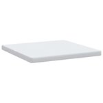 vidaXL Matelas Blanc 180 x 200 cm Mousse à mémoire de gel