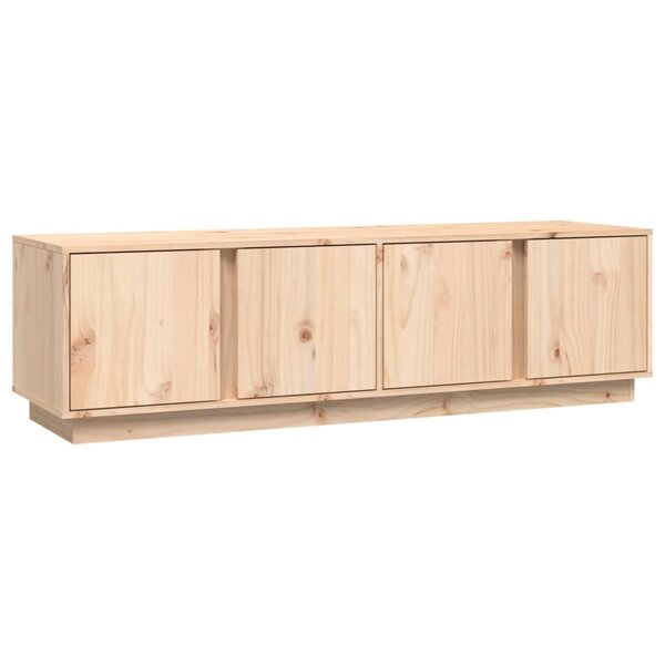 vidaXL Meuble TV 140x40x40 cm Bois de pin massif
