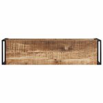 vidaXL Meuble TV 120x30x40 cm Bois de manguier brut