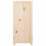 vidaXL Armoire latérale 100x40x90 cm Bois de pin massif