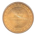 Mini médaille monnaie de paris 2007 - zoo d’amnéville (otarie)