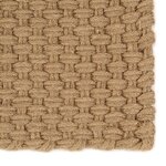 vidaXL Tapis rectangulaire Naturel 120x180 cm Jute