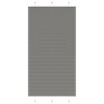 vidaXL Store plissé anthracite 110x200 cm largeur du tissu 109 4 cm