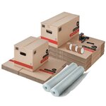 Pack and Move - Kit déménagement Premium T3/T4 + marqueur noir et 3 adhésifs offerts