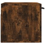 vidaXL Armoire murale Chêne fumé 60x36 5x35 cm Bois d'ingénierie