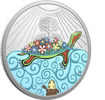 Monnaie TURTLE ISLAND Argent 20$ Canada 2026