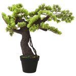 vidaXL Bonsaï de cyprès artificiel avec pot 70 cm Vert