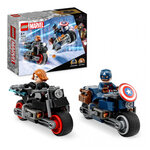 76260 LEGO Marvel - Motos de Black Widow et Captain America pour des aventures épiques