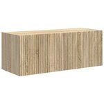 vidaXL Ensemble meuble TV 4 Pièces Chêne Sonoma Bois d'ingénierie