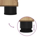 vidaXL Ensemble de mobilier de salle de bain 2 Pièces chêne artisanal
