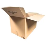 Lot de 88 caisses cartons américaine 1200 x 800 x 800 mm
