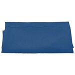 vidaXL Tissu de remplacement pour parasol déporté Bleu azuré 350 cm