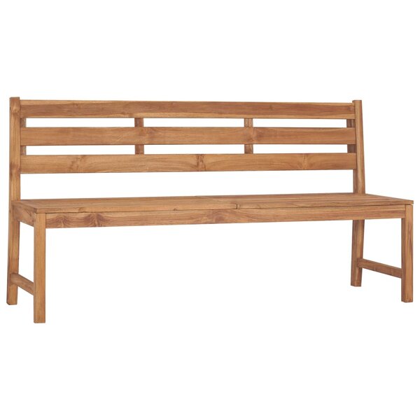 vidaXL Banc de jardin 170 cm Bois de teck solide