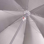 Bo-Camp Parasol Beach 160 cm Gris