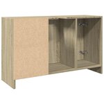 vidaXL Armoire d'évier chêne sonoma 90x29x55 cm bois d'ingénierie