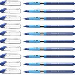 Stylo à bille Slider Basic Pointe Fine bleu x 10 SCHNEIDER