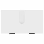 vidaXL Ensemble de mobilier de salle de bain avec tiroir Blanc